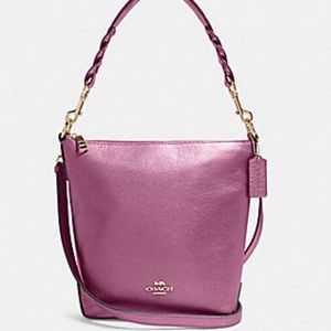 Authentic Coach mini Abby duffle